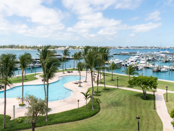 view of the pool