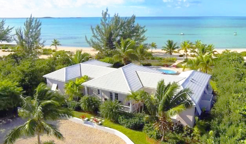 Beachfront home